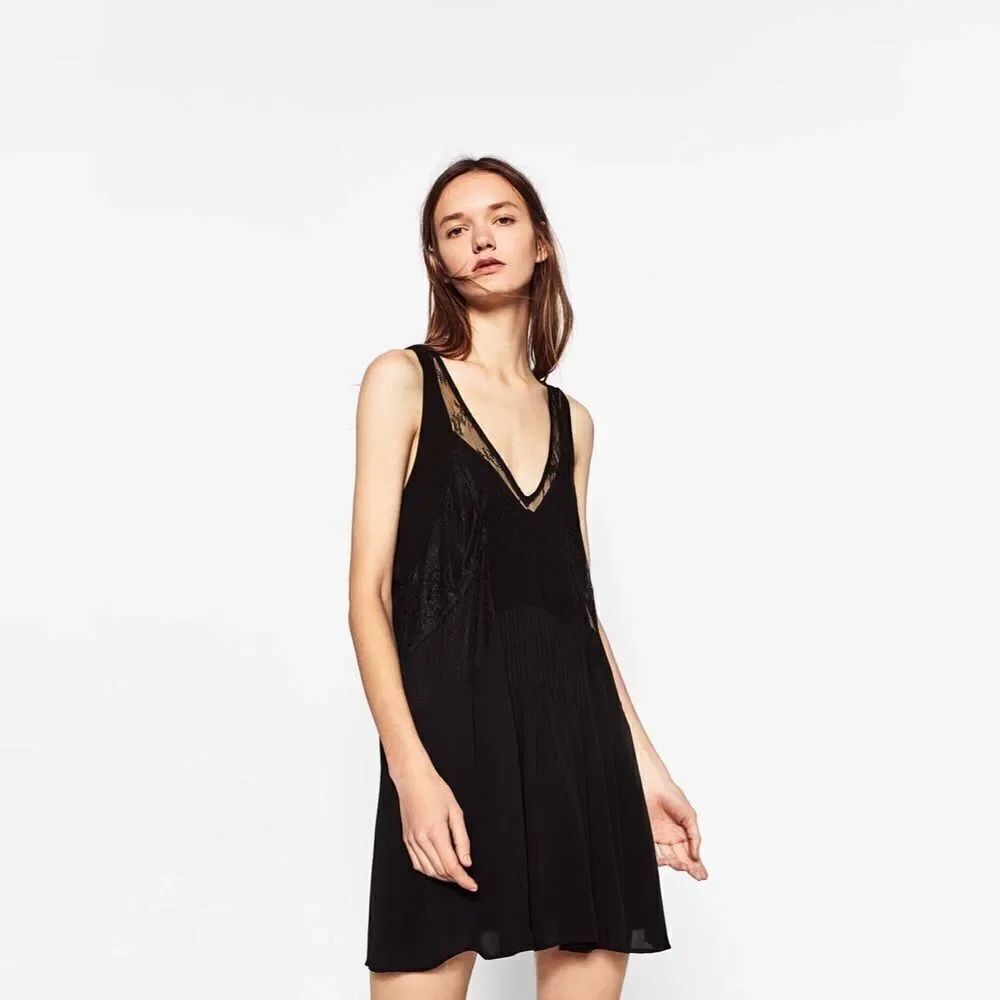 ✨ZARA MINI CAMISOLE DRESS✨ - Picture 2 of 6
